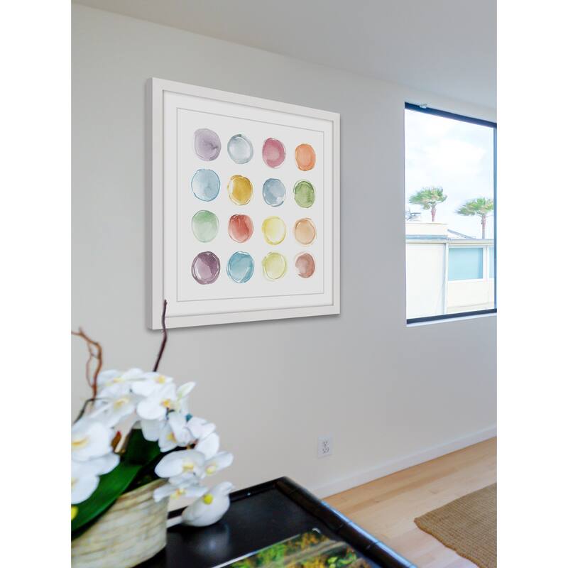 Marmont Hill 'Connect the Dots' Framed Painting Print