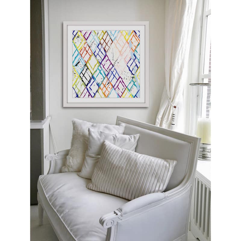 Marmont Hill 'Color Connections' Framed Painting Print