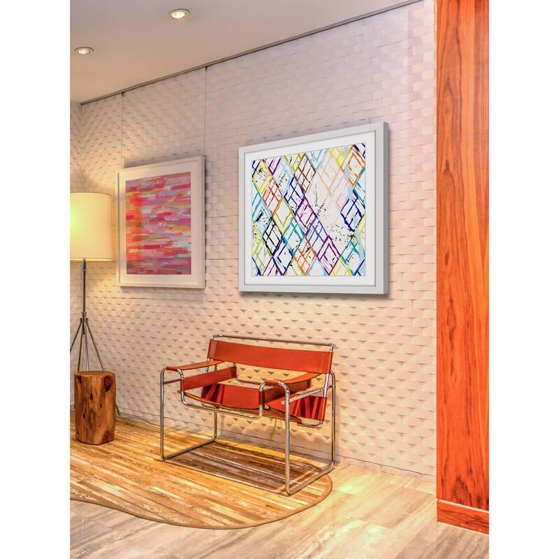 Marmont Hill 'Color Connections' Framed Painting Print