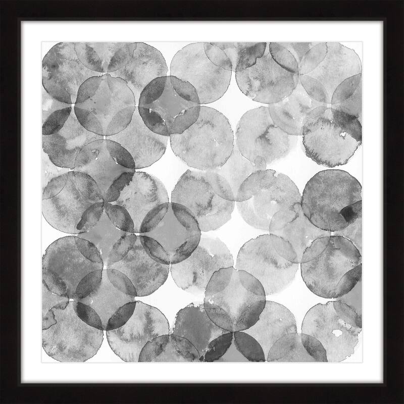 Marmont Hill 'Bubble Dimension' Framed Painting Print