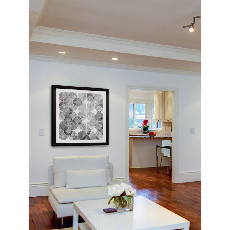 Marmont Hill 'Bubble Dimension' Framed Painting Print