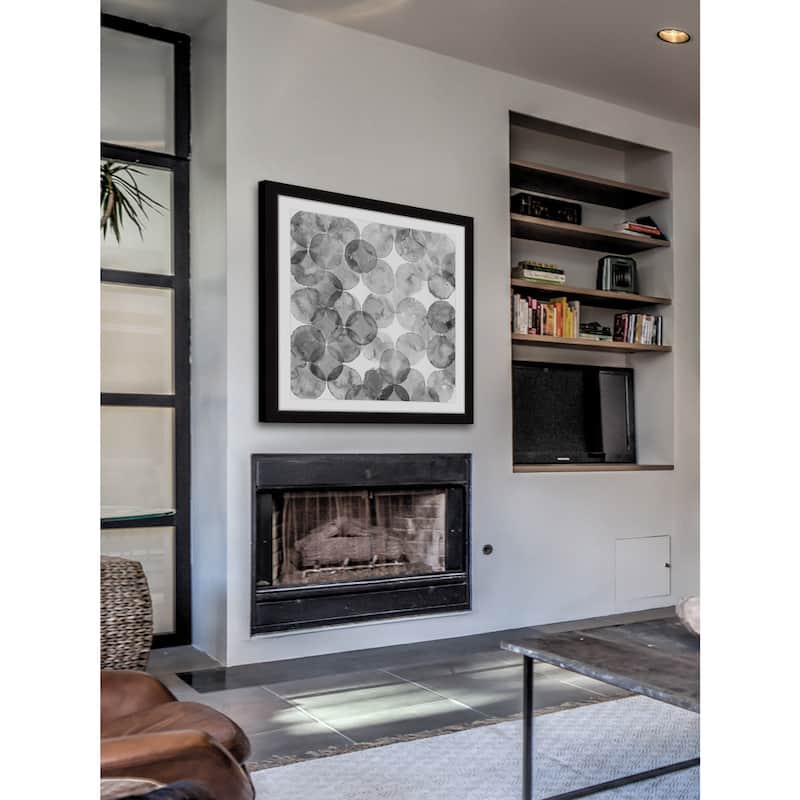Marmont Hill 'Bubble Dimension' Framed Painting Print