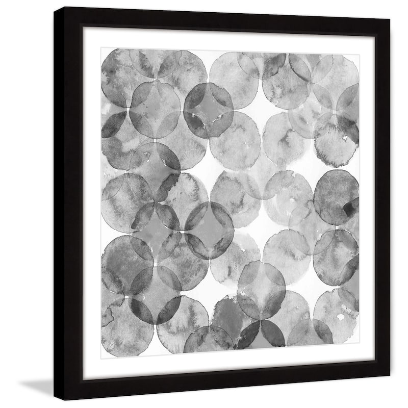 Marmont Hill 'Bubble Dimension' Framed Painting Print