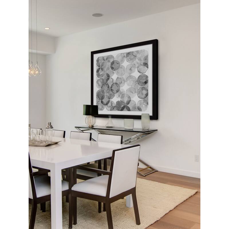 Marmont Hill 'Bubble Dimension' Framed Painting Print