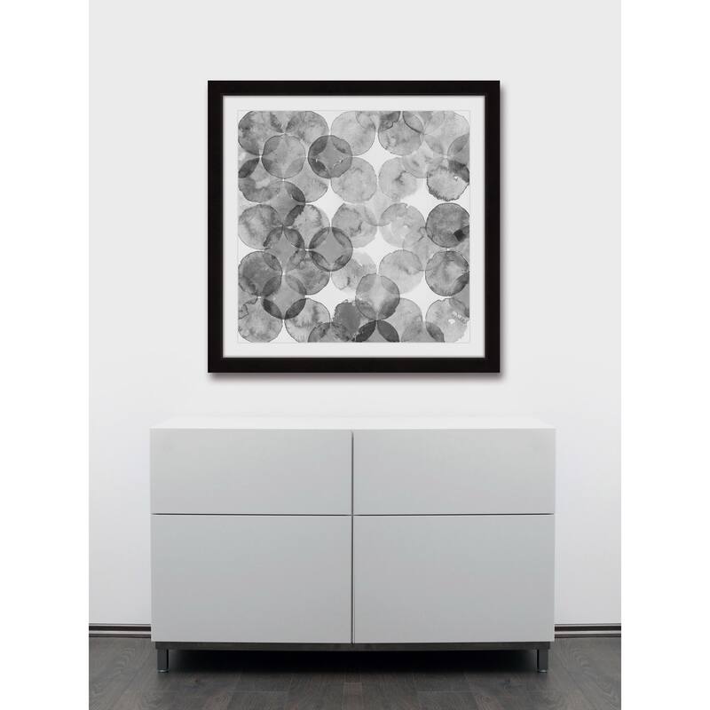 Marmont Hill 'Bubble Dimension' Framed Painting Print