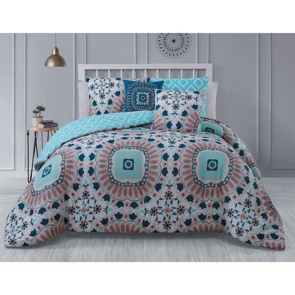 Shop Avondale Manor Malta 5 Piece Comforter Set Free Shipping