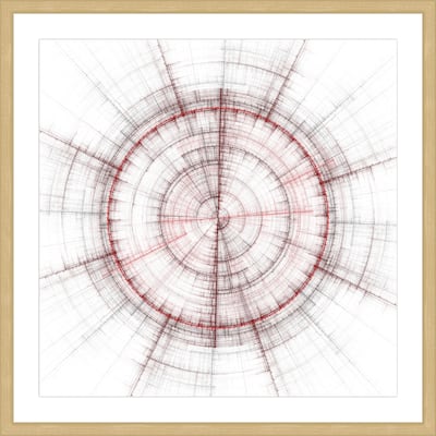 Marmont Hill 'Tremulous Sphere' Framed Painting Print