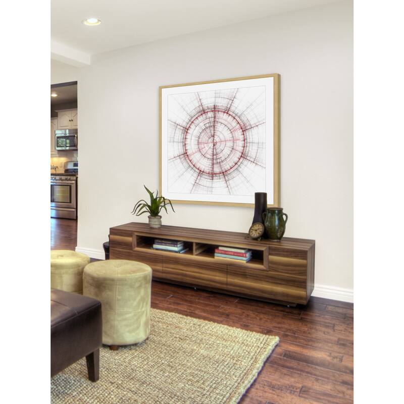 Marmont Hill 'Tremulous Sphere' Framed Painting Print