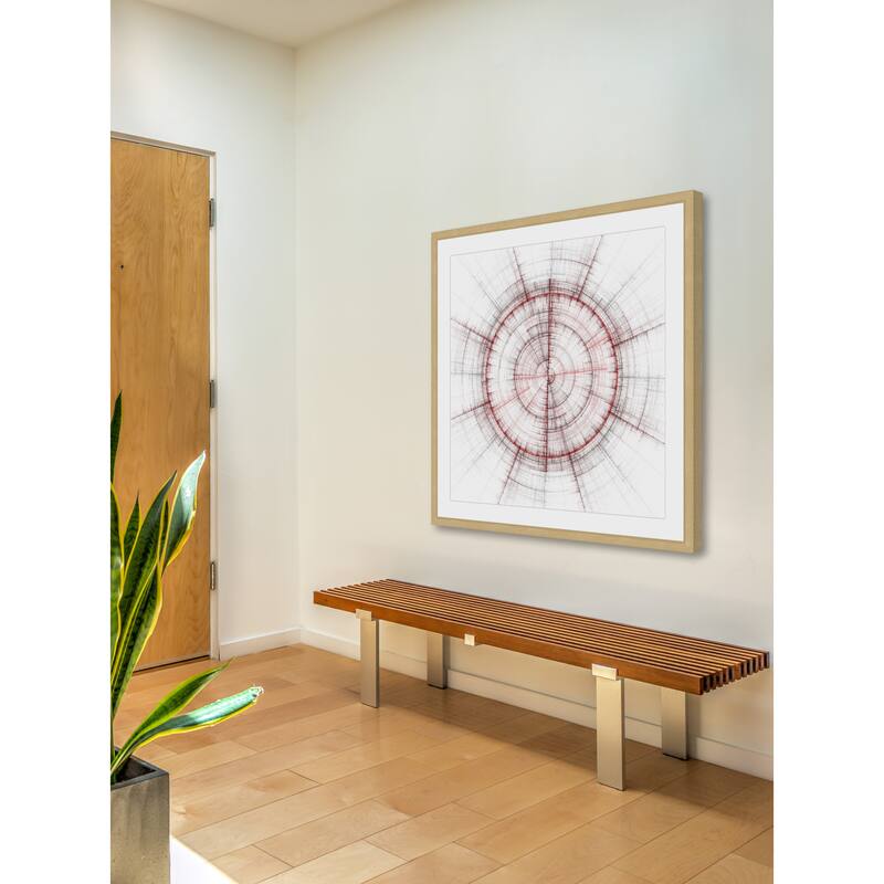 Marmont Hill 'Tremulous Sphere' Framed Painting Print