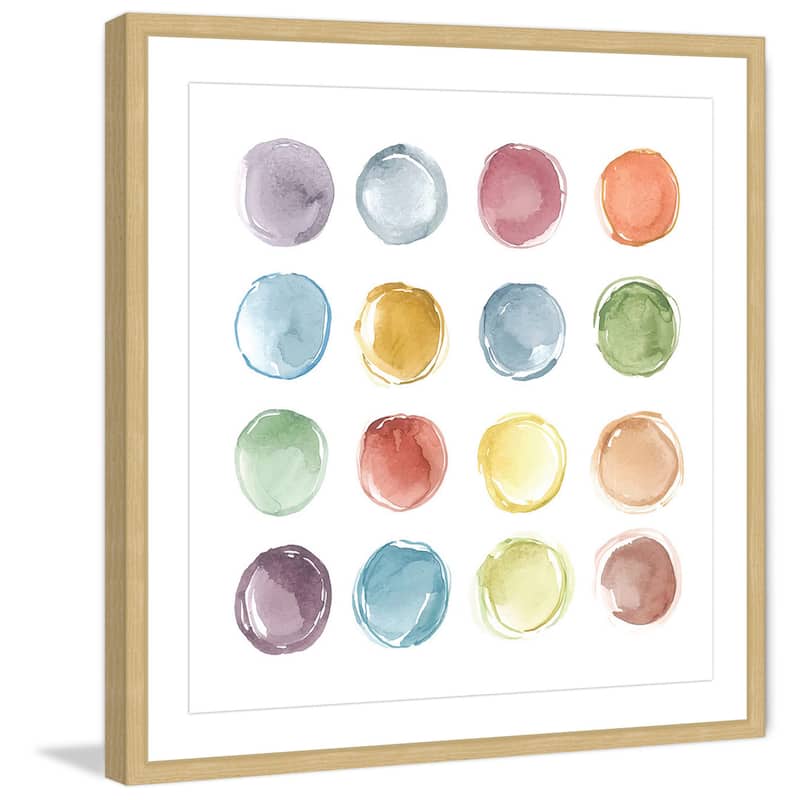 Marmont Hill 'Connect the Dots' Framed Painting Print