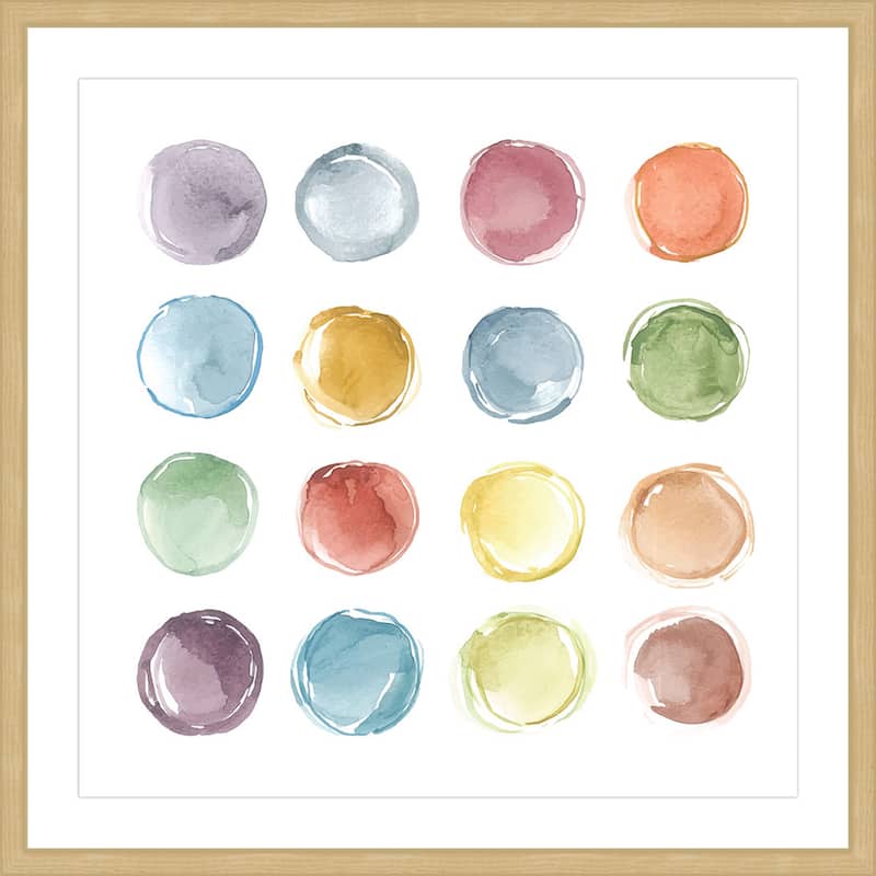 Marmont Hill 'Connect the Dots' Framed Painting Print