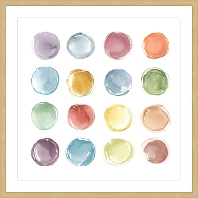 Marmont Hill 'Connect the Dots' Framed Painting Print