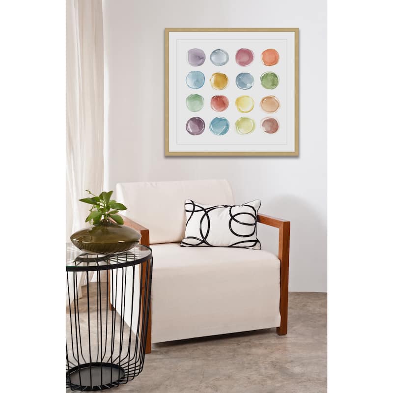 Marmont Hill 'Connect the Dots' Framed Painting Print