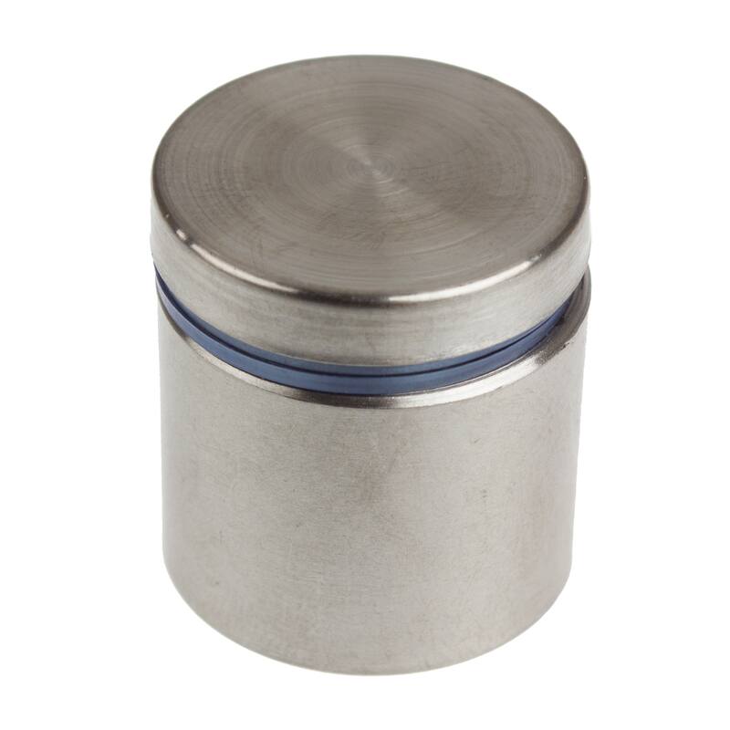 GlideRite Hardware Stainless Steel Standoff for Signs Artwork Glass Panels .75-inch x 1-inch (Pack of 8 or 12)