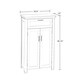 RiverRidge Somerset Collection Two-Door Floor Cabinet, Grey - Thumbnail 3