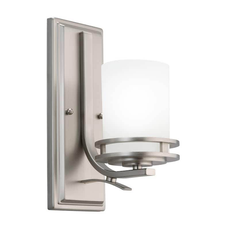 Kichler Lighting Hendrik Collection 1-light Brushed Nickel Wall Sconce