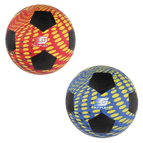 Sunflex Multicolor Rubber Extreme Splash Soccer Ball