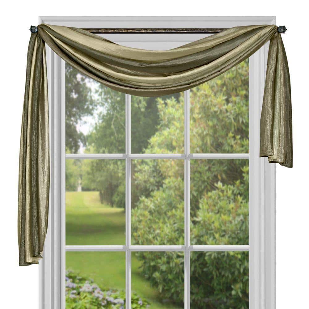 Achim Ombre Window Curtain Scarf - 50x144