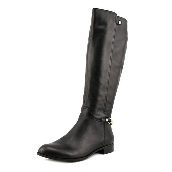 Kacey Leather Boots - Overstock - 12091593
