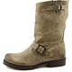 Frye Women's Veronica Short Grey Leather Boots - Free Shipping Today
