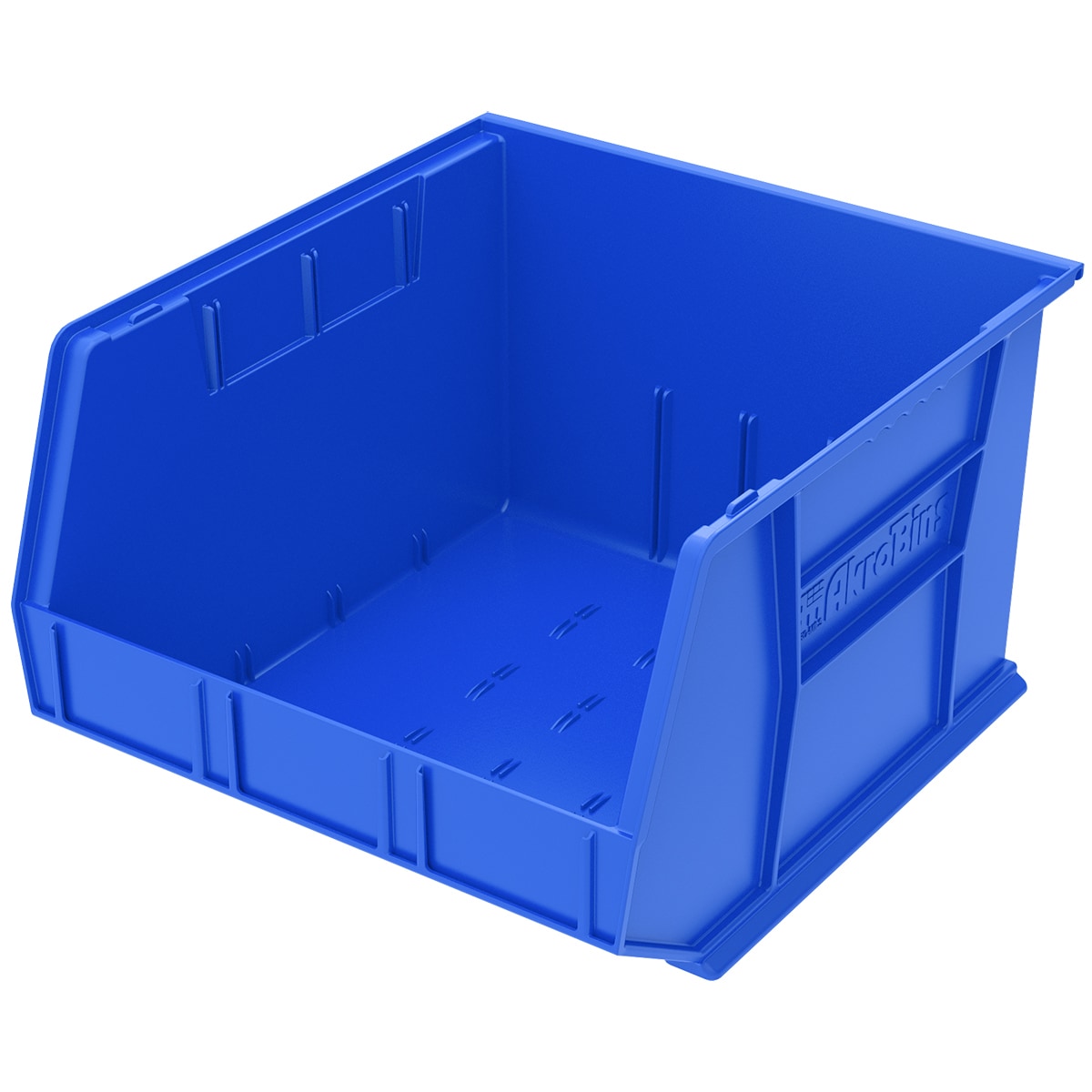 AkroBin Blue Plastic 18 x 16.5 x 11-inch Bin Organizer (Pack of 3)