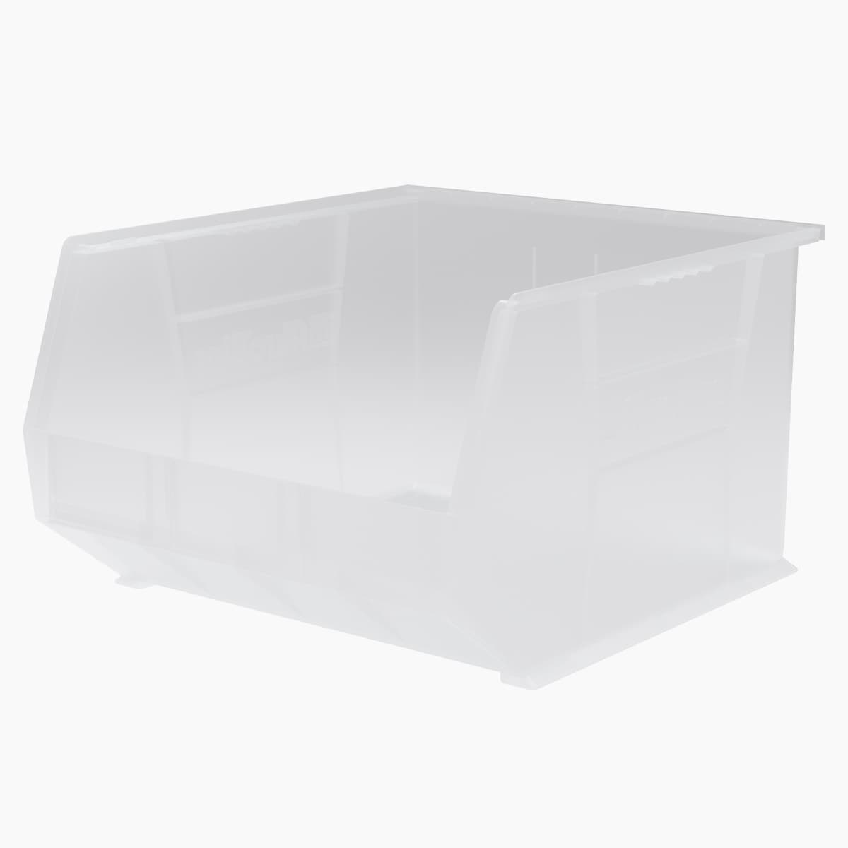 AkroBin Clear Plastic 18 x 16.5 x 11-inch Bin Organizer (Pack of 3)