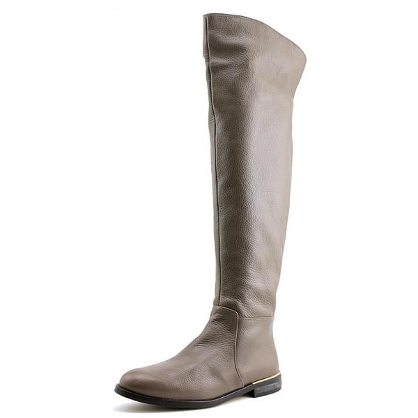 womens grey leather riding boots