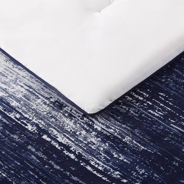 Shop Vince Camuto Lyon Two Tone Brushstroke Comforter Set Free