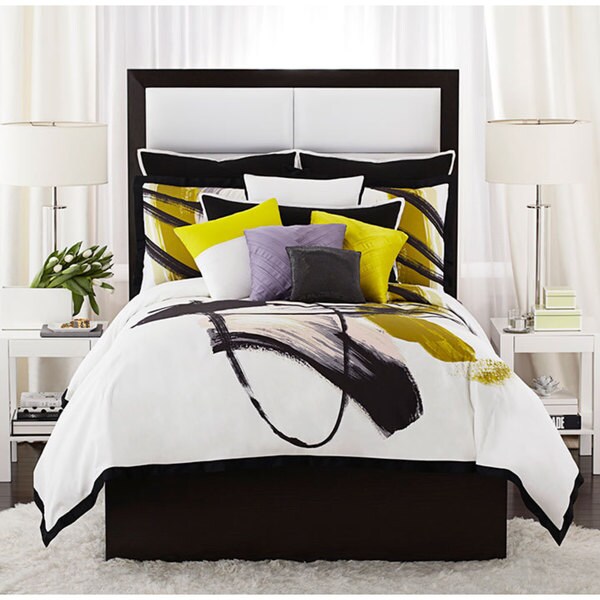 Shop Vince Camuto Basel Graphic Comforter Set Ships To Canada