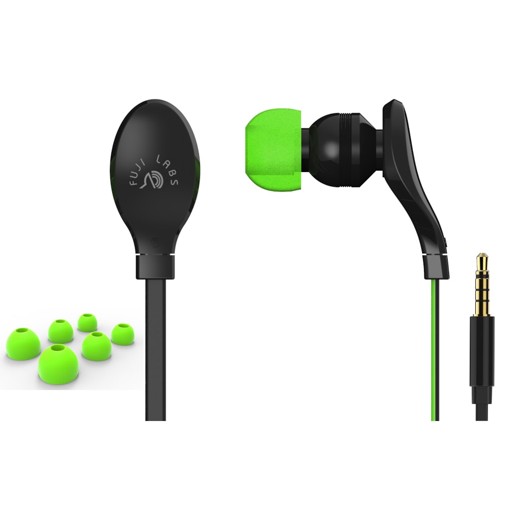 Fuji Labs Sonique SQ203 Black Designer In-Ear Headphones