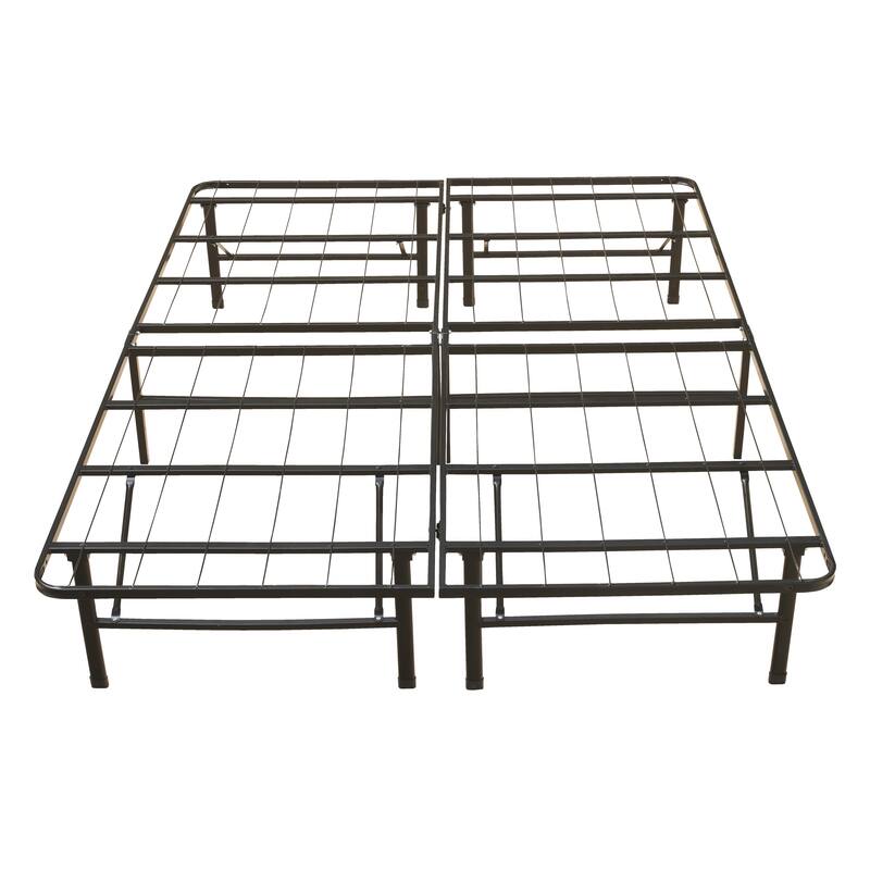 Sleep Sync 18-inch King Premium Platform Mattress Bed Frame