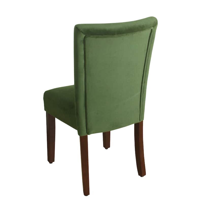HomePop Velvet 2 Pack Parson Dining Chair