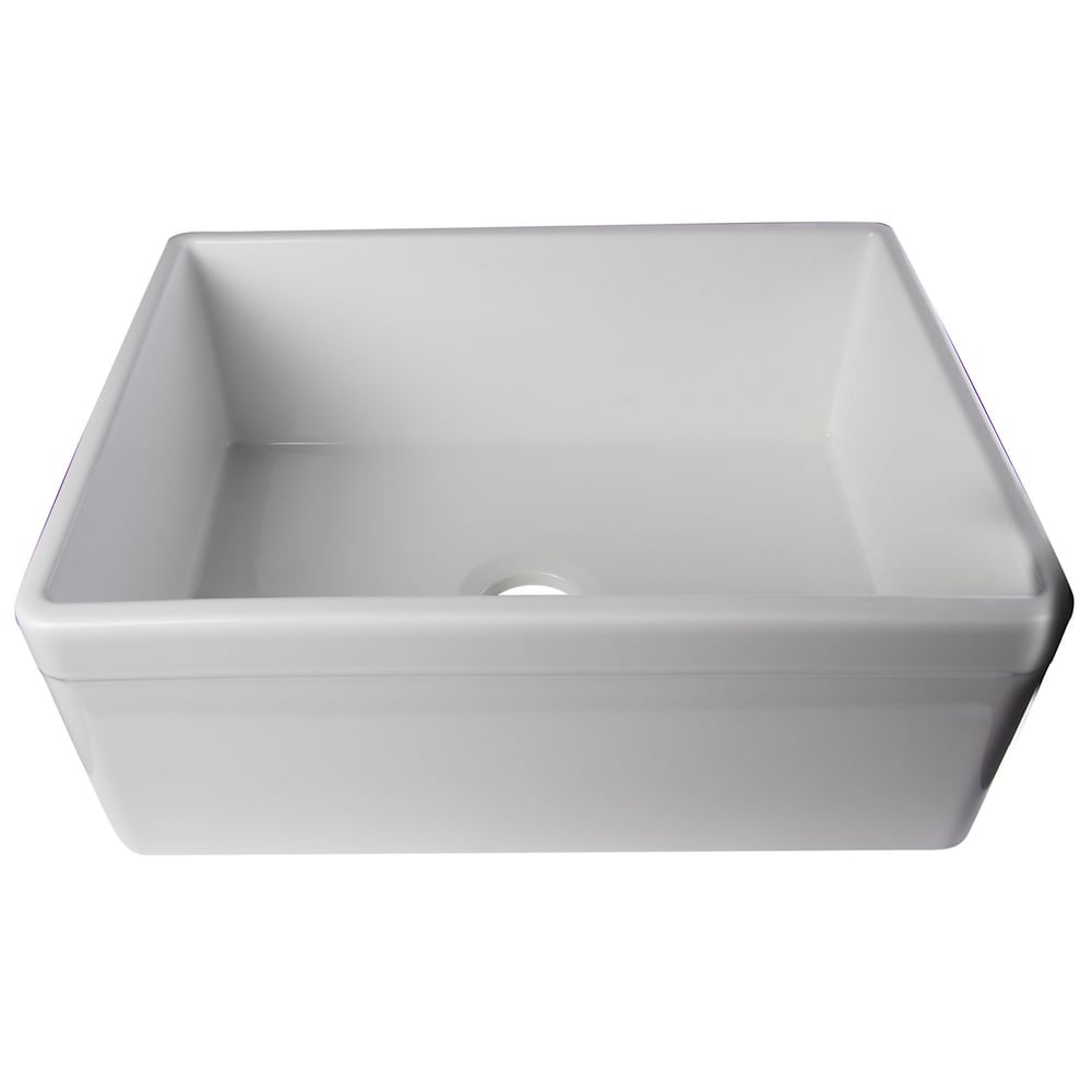 Charleston 33’’ x 10 Fireclay Farmhouse Kitchen Sink Set