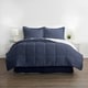 preview thumbnail 19 of 25, Soft Essentials 8-piece Bed-in-a-Bag Blue - California King
