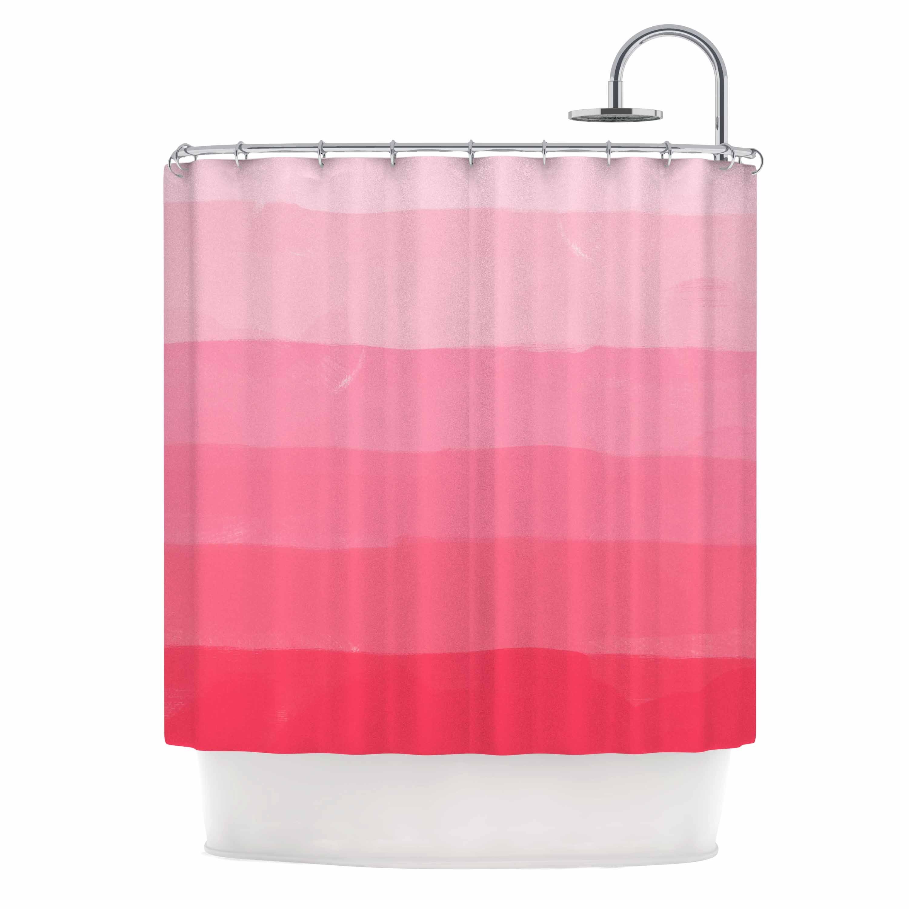 Shop Kess Inhouse Chelsea Victoria Pink Ombre Layer Cake Shower
