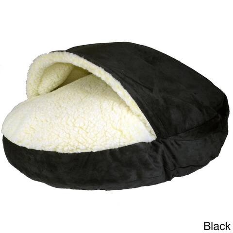 Snoozer Orthopedic Luxury Micro Suede Cozy Cave Pet Bed