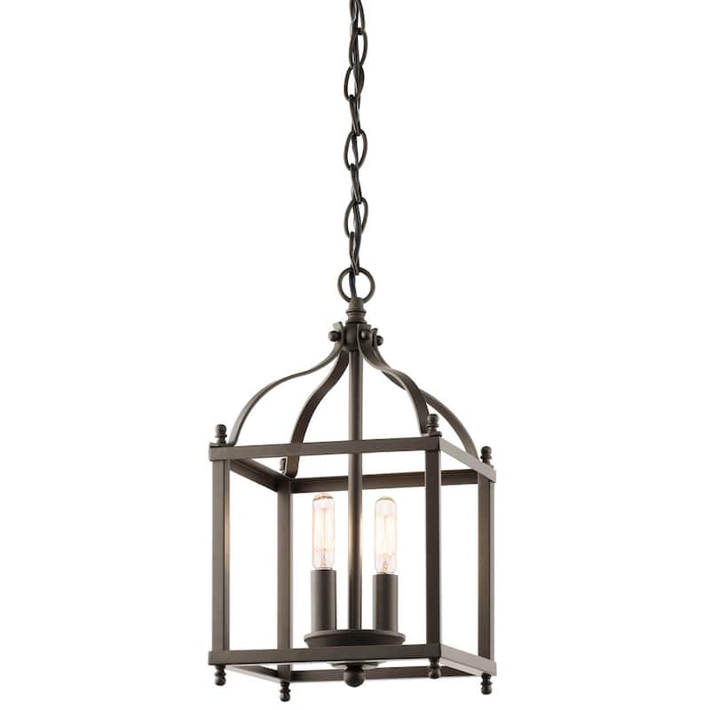 Kichler Lighting Larkin Collection 2-light Olde Bronze Pendant