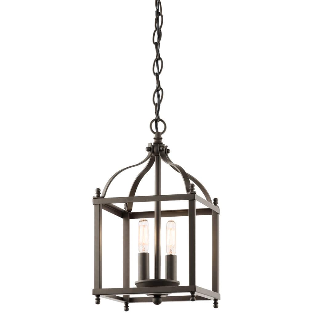 Kichler Lighting Larkin Collection 2-light Olde Bronze Pendant