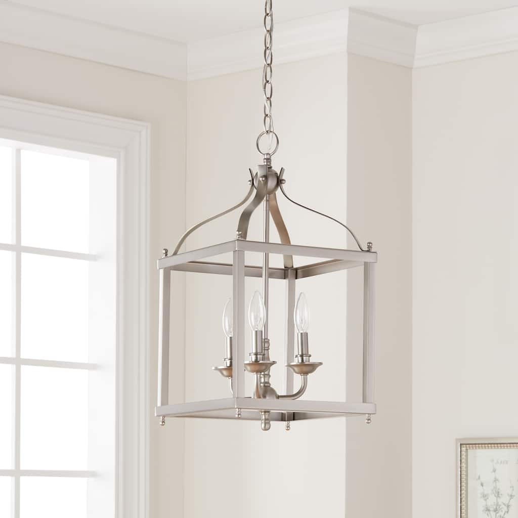 Kichler Lighting Larkin Collection 3-light Brushed Nickel Pendant