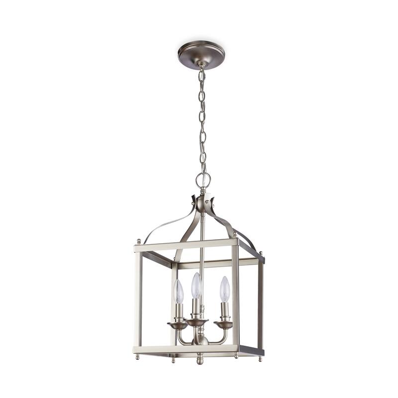 Kichler Lighting Larkin Collection 3-light Brushed Nickel Pendant