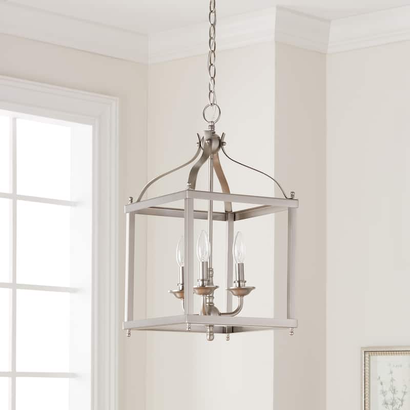 Kichler Lighting Larkin Collection 3-light Brushed Nickel Pendant