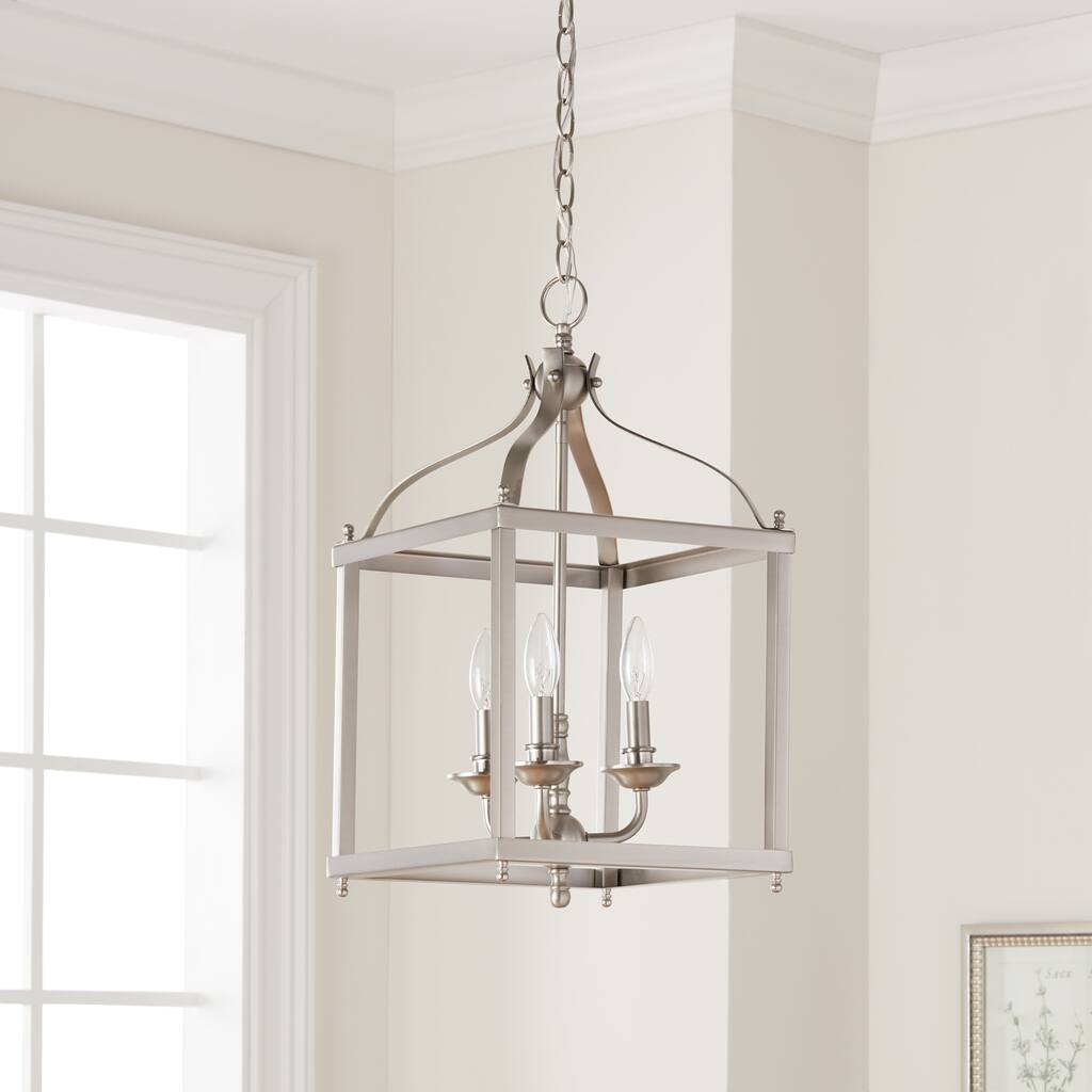 Kichler Lighting Larkin Collection 3-light Brushed Nickel Pendant