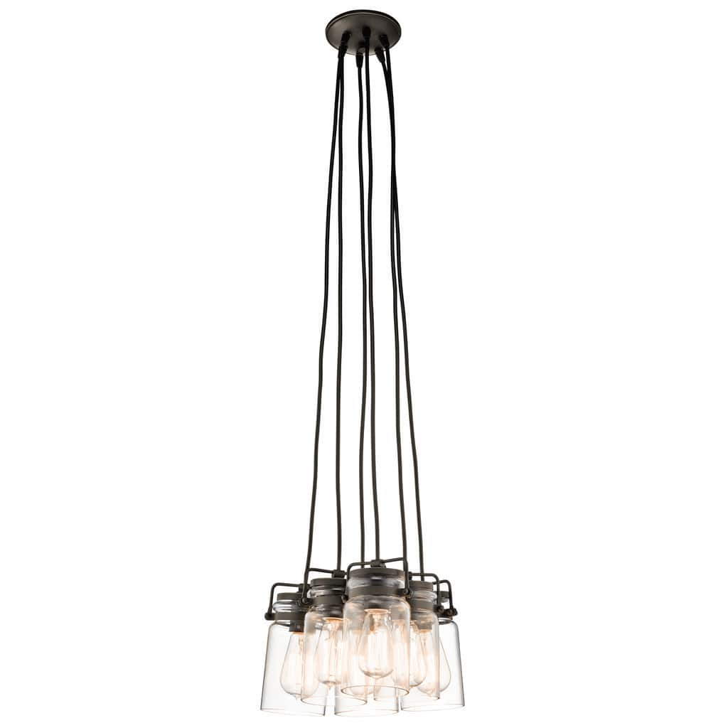 Kichler Lighting Brinley Collection 6-light Olde Bronze Pendant