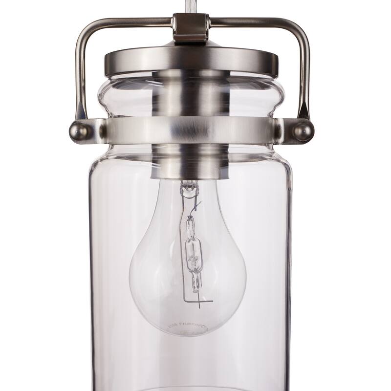 Kichler Lighting Brinley Collection 1-light Brushed Nickel Mini Pendant