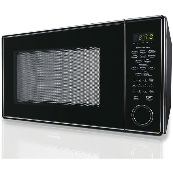 Shop Sharp Carousel Black 1 3 Cubic Feet 1000 Watt Countertop
