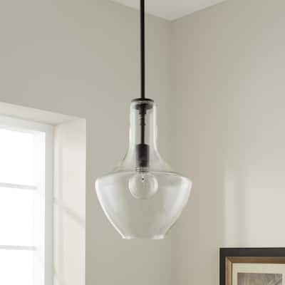 Kichler Lighting Everly Collection 1-light Olde Bronze Pendant 10.5 ...