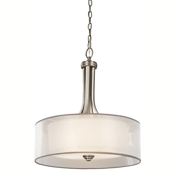 Kichler Lighting Lacey Collection 4 Light Antique Pewter Kichler Lighting Lacey Collection 4 Light Antique Pewter Pendant