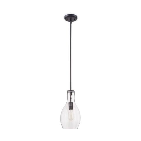 Kichler Lighting Everly Collection 1-light Olde Bronze Pendant 7 inch Diameter