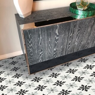 Azrou Grey Black Cement Granite Floor Wall Tile