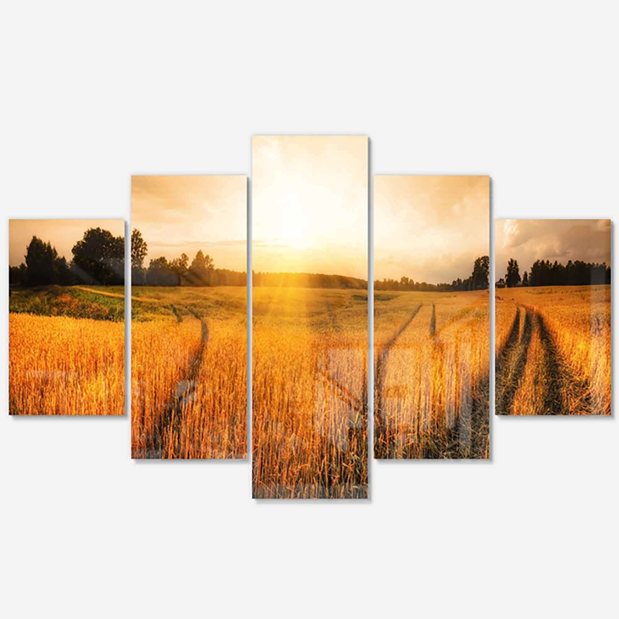 39 in x 32 in Designart TAP9202-39-32 Green Wheat Field at Sunset Landscape Photography Blanket Décor Art for Home and Office Wall Tapestry Medium Created On Lightweight Polyester Fabric 39 in x 32 in Designart TAP9202-39-32 Green Wheat Field at Sunset Landscape Photography Blanket Décor Art for Home and Office Wall Tapestry Medium Created On Lightweight Polyester Fabric